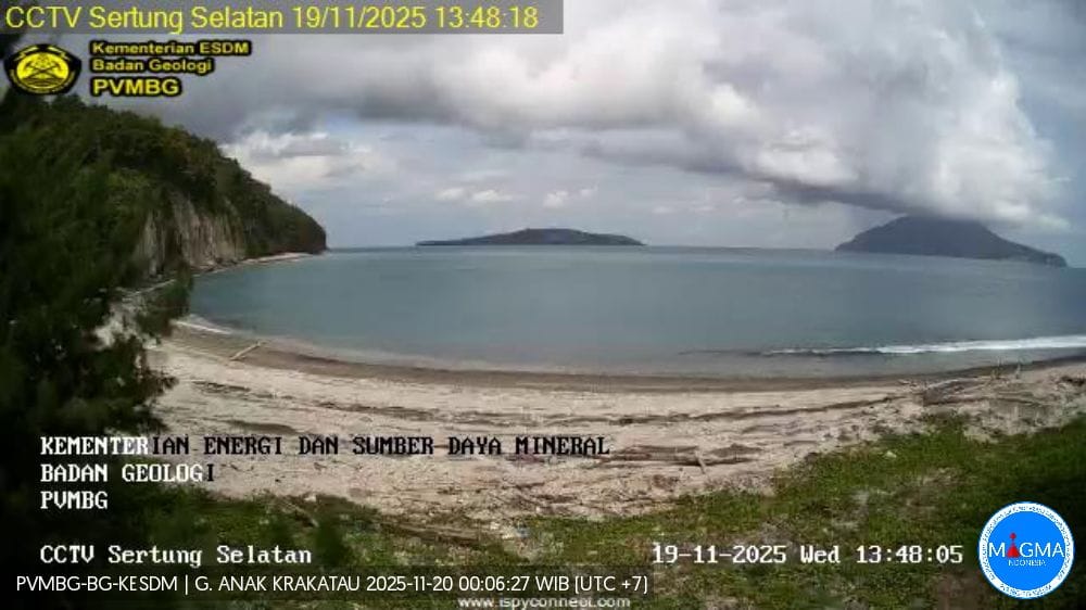 Hasil Pengamatan Anak Gunung Krakatau